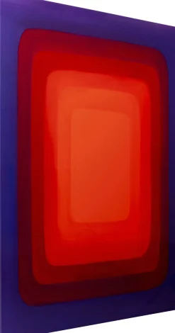 KARE Leinwandbild Tendency Rot 120x160cm