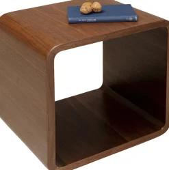 KARE Lounge Cube MDF Walnuss