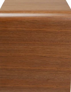 KARE Lounge Cube MDF Walnuss