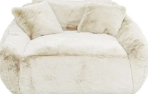 KARE Loveseat Mika Creme 156cm (2-tlg.)