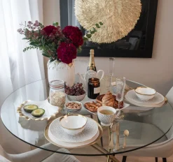 KARE Müslischale Bell Weiß Ø15cm