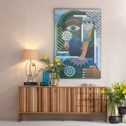 KARE Objektbild Geometric Woman 100x150cm