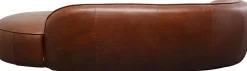 KARE Recamiere Wonder Leder Braun 252cm