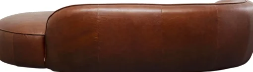 KARE Recamiere Wonder Leder Braun 252cm