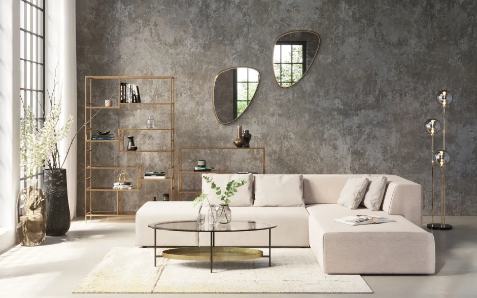 KARE Regal Loft Gold 115x100cm