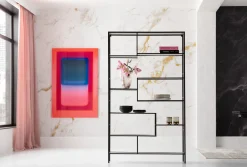 KARE Regal Loft Schwarz Bubble 115x195cm