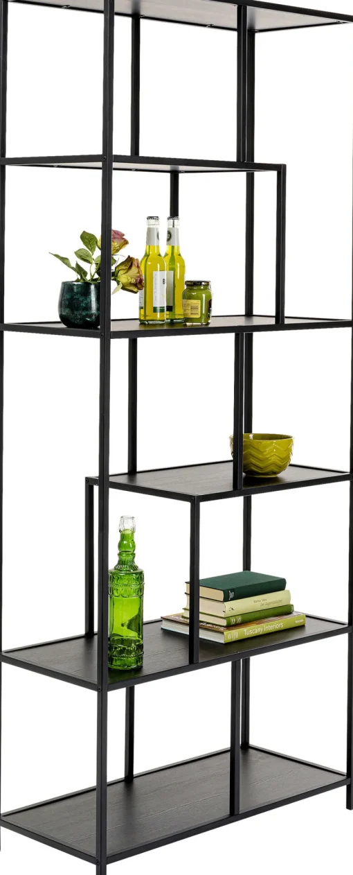 KARE Regal Loftie Schwarz 77x185cm
