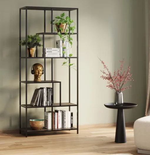 KARE Regal Loftie Schwarz 77x185cm