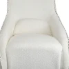 KARE Schaukelsessel Swing Ritmo Boucle Creme