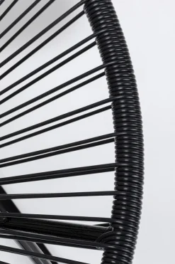 KARE Schaukelstuhl Acapulco Mono Schwarz