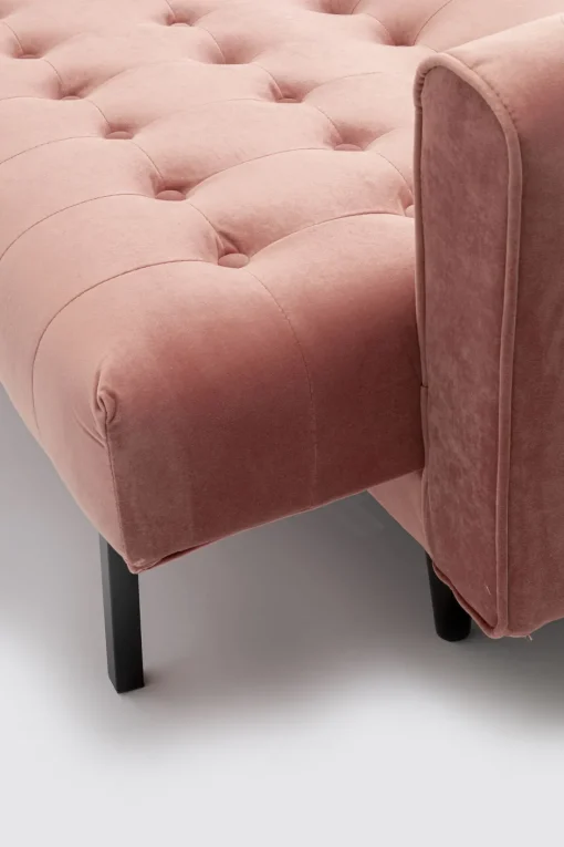 KARE Schlafsofa Milchbar Rose 219cm