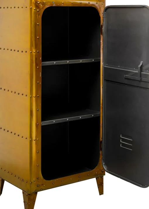 KARE Schrank Locker Gold 66cm