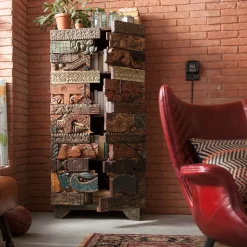 KARE Schrank Shanti Surprise Puzzle 2trg.