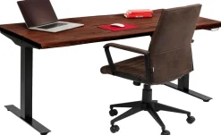KARE Schreibtisch Office Harmony Dunkel 200x100