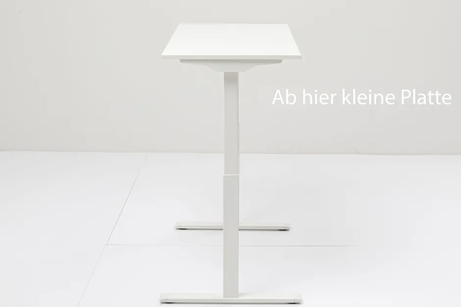 KARE Schreibtisch Office Smart Weiß Weiß 120x60