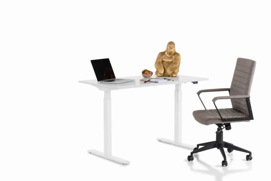 KARE Schreibtisch Office Smart Weiß Weiß 120x60