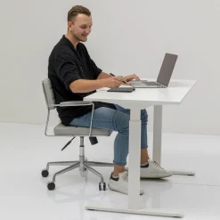 KARE Schreibtisch Office Smart Weiß Weiß 140x70