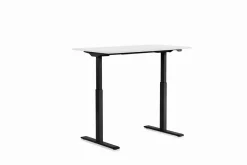 KARE Schreibtisch Office Smart Schwarz Weiß 140x70cm