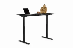 KARE Schreibtisch Office Smart Schwarz Schwarz 140x70