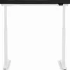 KARE Schreibtisch Office Smart Weiß Schwarz 120x70
