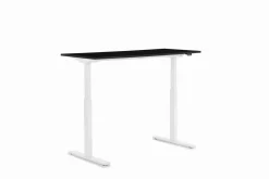 KARE Schreibtisch Office Smart Weiß Schwarz 140x70