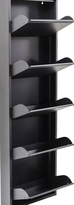 KARE Schuhkipper Caruso 5-er Anthrazit