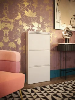 KARE Schuhkipper Caruso 3-er Creme