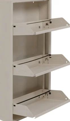 KARE Schuhkipper Caruso 3-er Creme