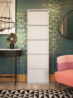 KARE Schuhkipper Caruso 5-er Creme