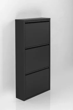 KARE Schuhkipper Caruso 3-er Schwarz