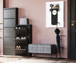 KARE Schuhkipper Caruso 5-er Schwarz