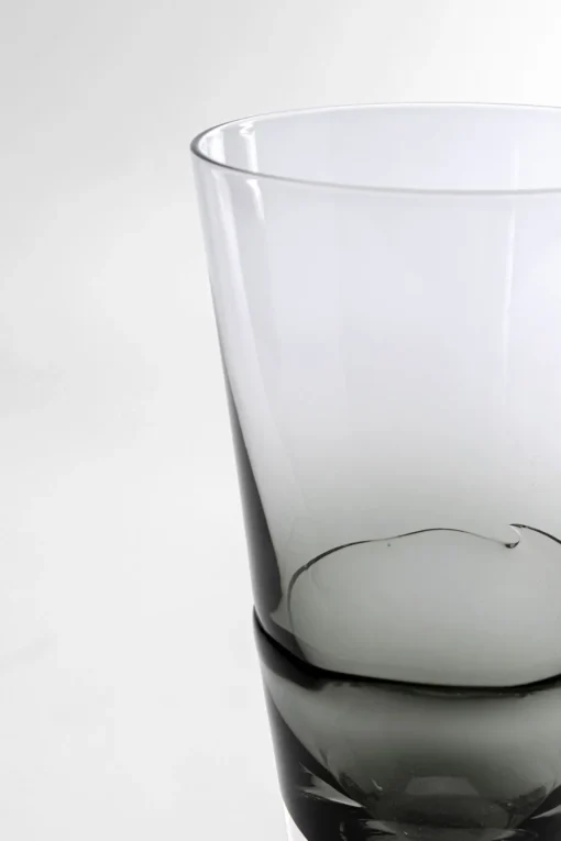 KARE Sektglas Mimi Grau 24cm
