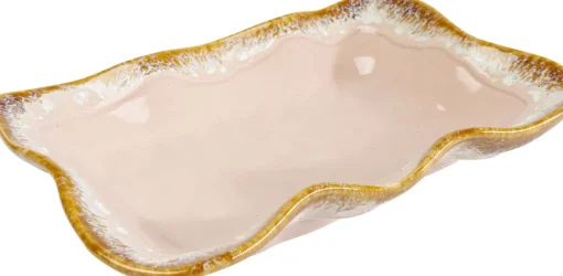 KARE Servierplatte Nala Rosa 17x26cm