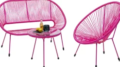 KARE Sessel Acapulco Mono Pink