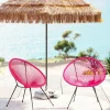KARE Sessel Acapulco Pink 2/Set