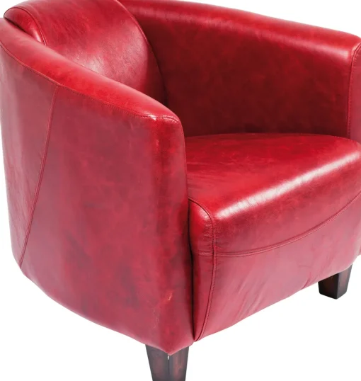 KARE Sessel Cigar Lounge Red