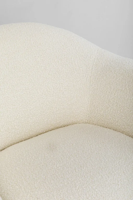 KARE Sessel Dreamy Boucle Creme