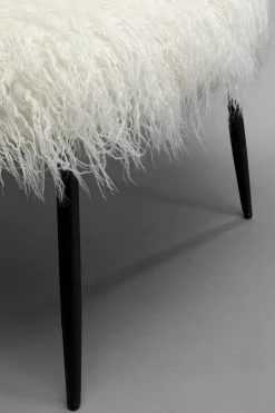 KARE Sessel Hairy Weiß