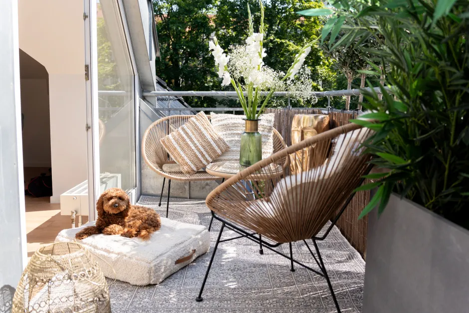 KARE Sessel Spaghetti Natur