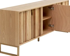 KARE Sideboard Concertina Natur 186x74cm