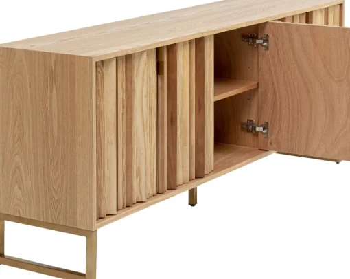 KARE Sideboard Concertina Natur 186x74cm