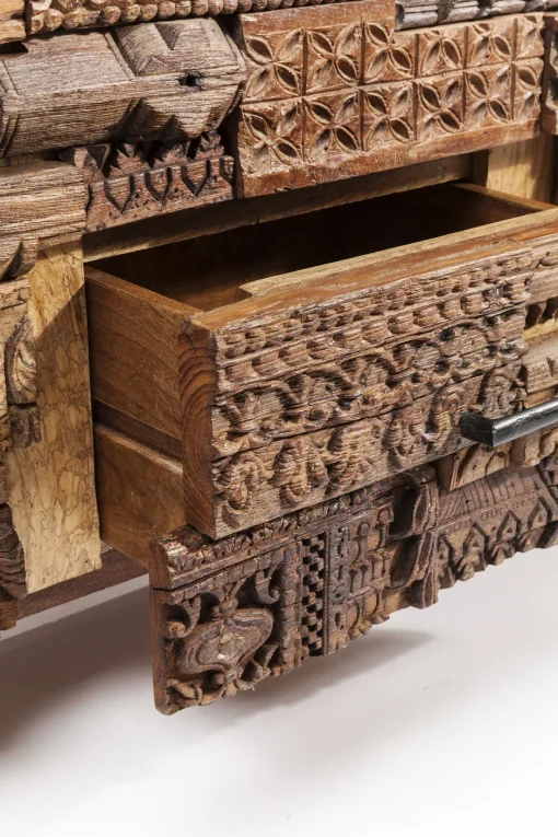 KARE Sideboard Shanti Surprise Puzzle Nature
