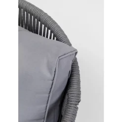 KARE Sitzgruppe Elba Grau Quattro(4/tlg.)