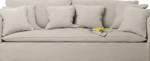 KARE Sofa Boheme 3,5 Sitzer greige 230cm