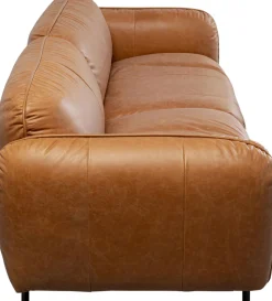 KARE Sofa Calgary Smart Leder Hellbraun 228cm