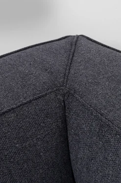 KARE Sofa Cubetto 3-Sitzer Dunkelgrau 220cm