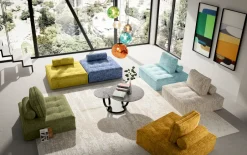 KARE Sofa Element Portofino Orange