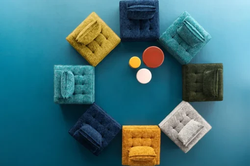 KARE Sofa Element Portofino Orange