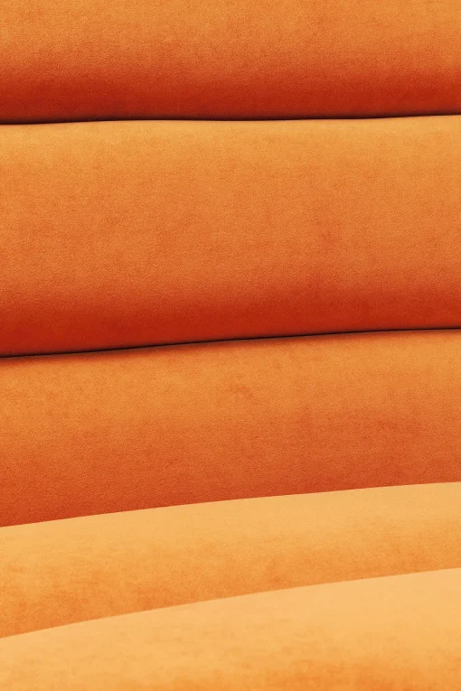 KARE Sofa Element Wave Orange