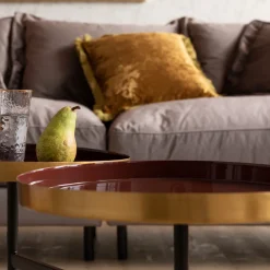 KARE Sofa Lullaby 3-Sitzer Taupe